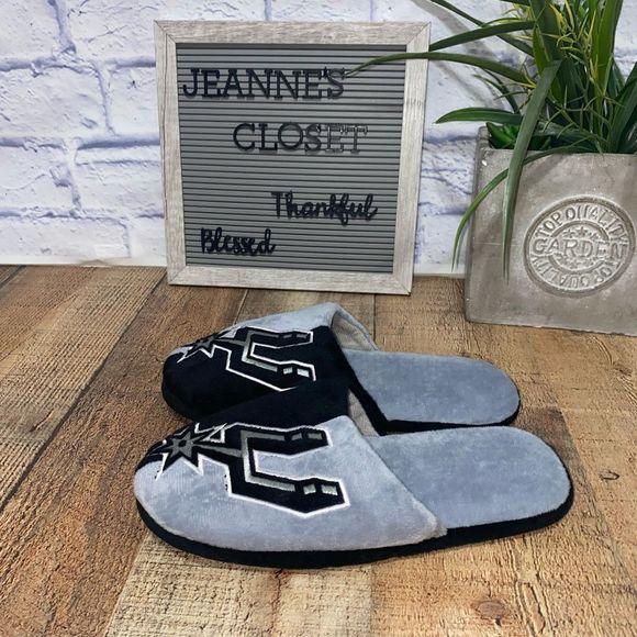Men's San Antonio Spurs Colorblock Slide Slippers - Picture 1 of 10